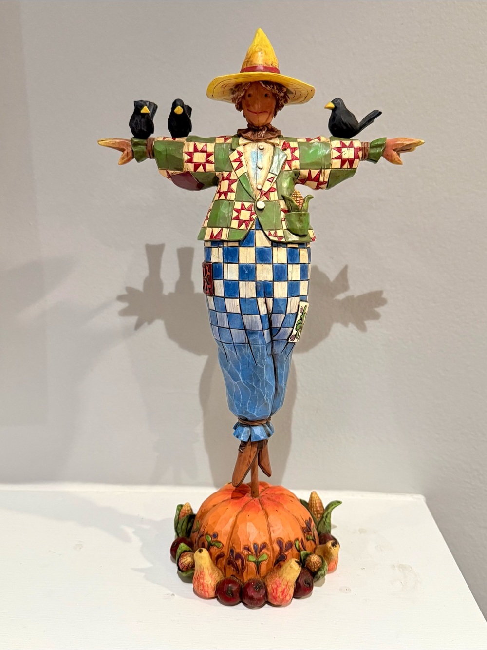 Jim Shore Scarecrow w/Crows “Keeping Watch” Figurine Item#C4002856